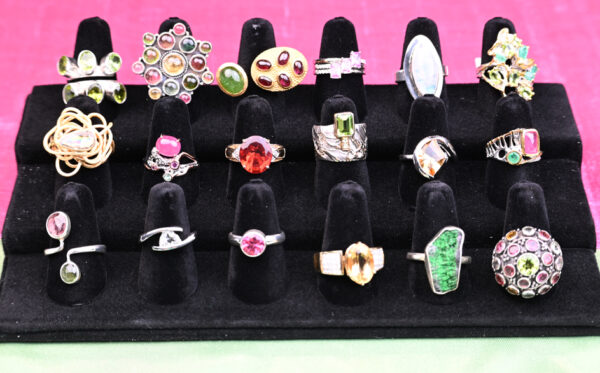 SunStar Colorful Tourmaline Ring - Image 5