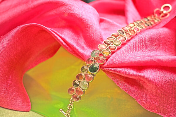 Tropical Sunset Tourmaline Bracelet – Limited Summer Edition - Image 5