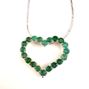 Summer Fun Emerald of My Heart Pendant