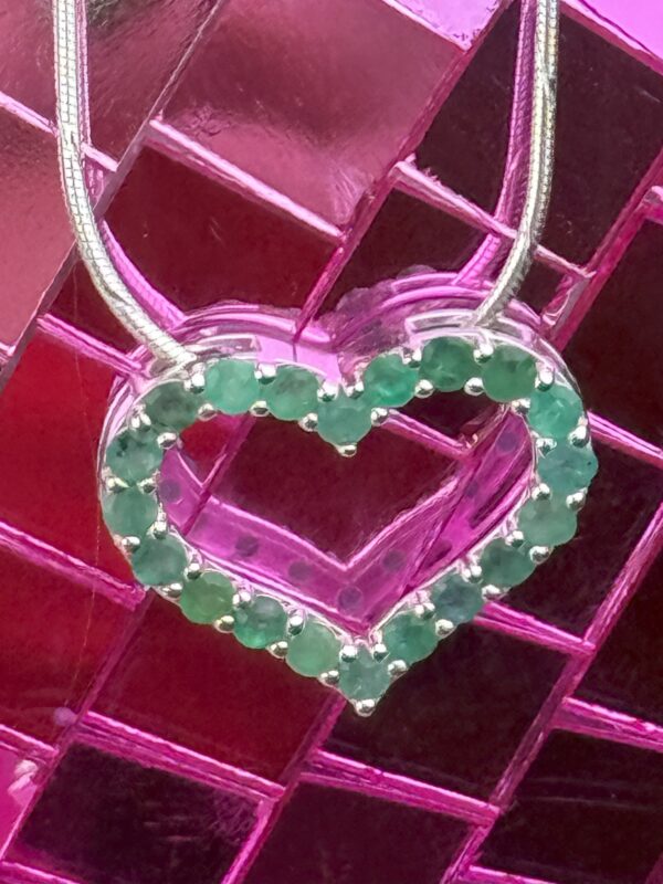 Summer Fun Emerald of My Heart Pendant - Image 2
