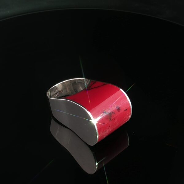 *SOLD OUT -Crimson Mirage Red Jasper Ring