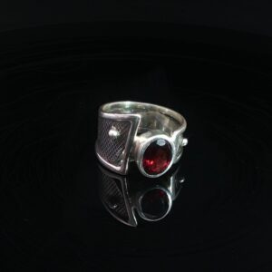 Revenge Red Garnet Ring- Amarocks Lil Rocks
