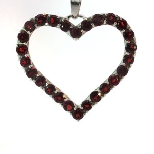 Lovely Large Heart Pendant (Heart Chain Option)