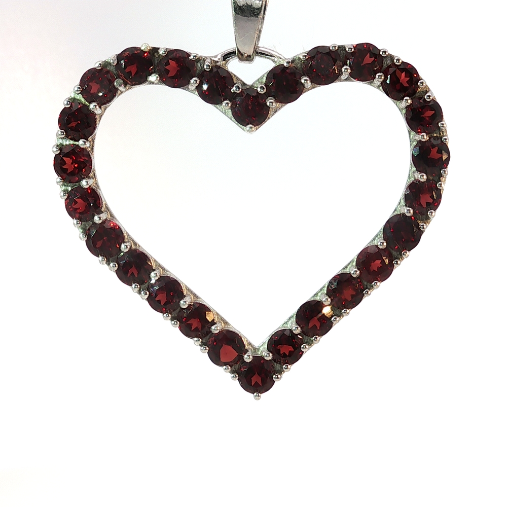 Lovely Large Heart Pendant (Heart Chain Option)