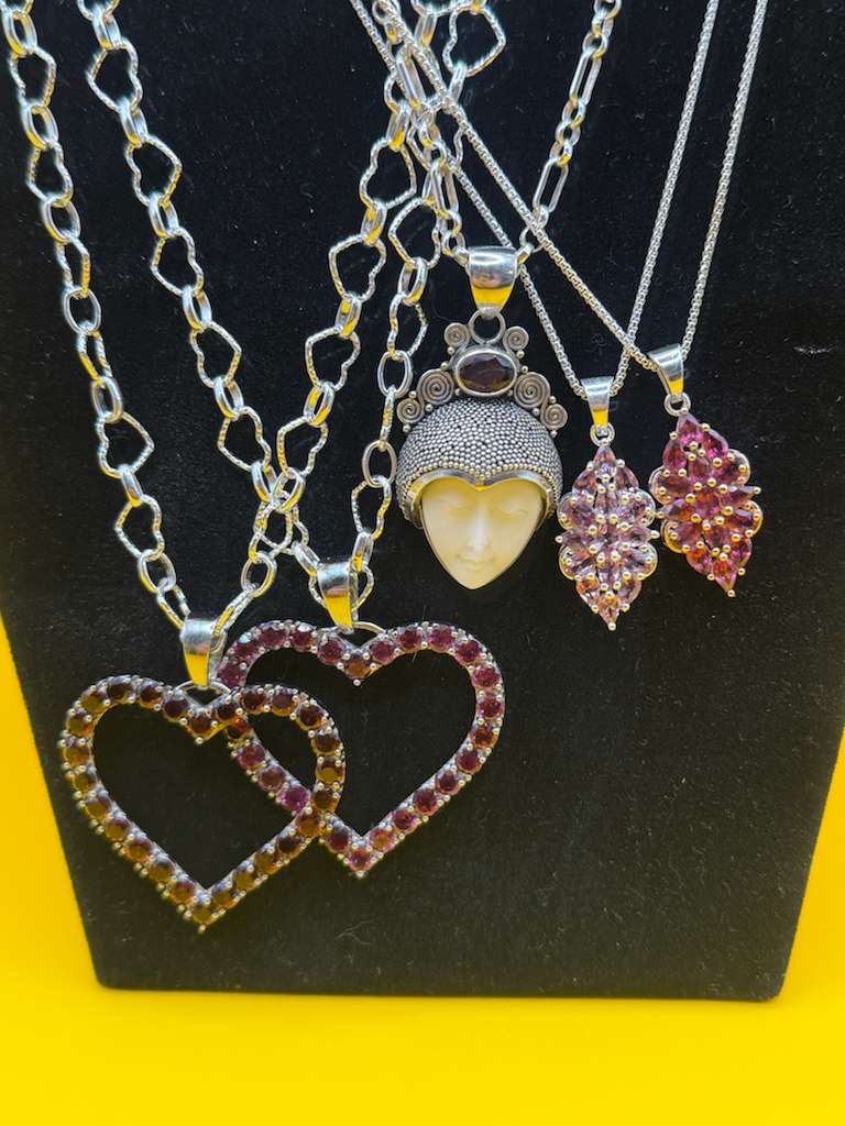 Genuine Color-Change Garnet Transitions from pink/rose tones in sunlight to purple/violet hues under indoor or LED light.